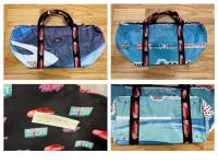 2024シーズン使用済みテント生地リメイクバッグ[B]